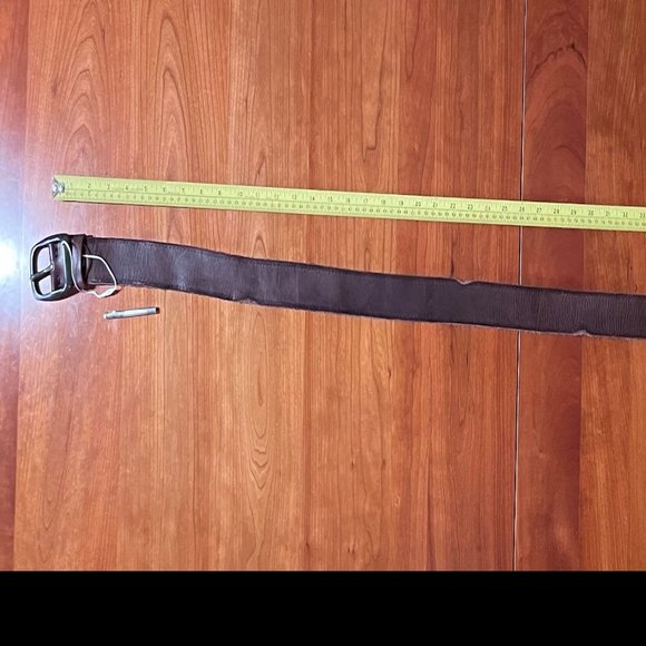 Full-Grain Leather Belt, Brown (NWOT) - Picture 7 of 8